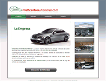 Tablet Screenshot of multicentroautomovil.com